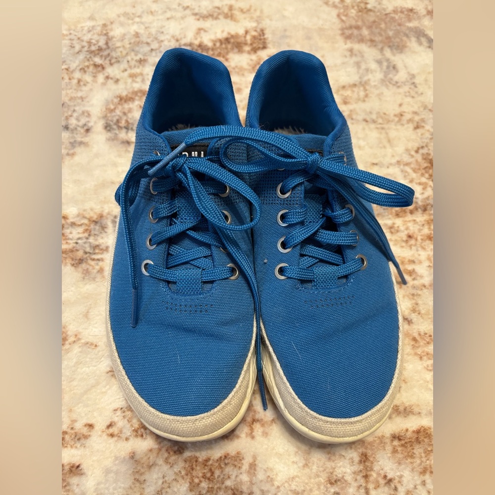 NOBULL Women's Bright Blue Canvas Trainers size 7